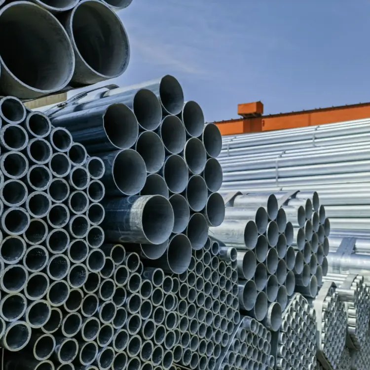 Galvanized Steel Round Tubing