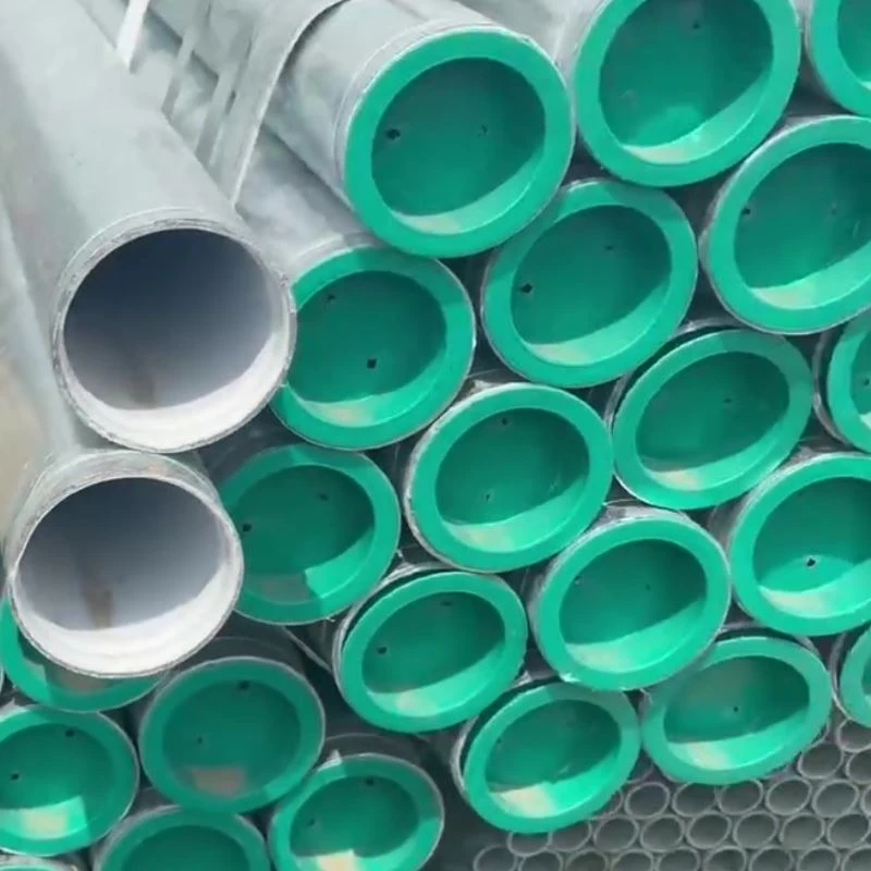 Plastic lined steel pipe